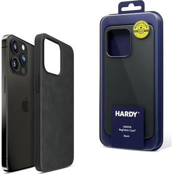 Pouzdro na mobilní telefon 3mk ochranný kryt HARDY MagFabric Case pro Apple iPhone 15 Pro Max, Black 5903108546300