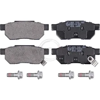 Brzdová destička Sada brzdových destiček, kotoučová brzda A.B.S. 36636