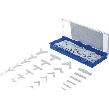 Sada nářadí BGS 8790, Sada hadicových spojek | odolná vůči palivům | 100dílná