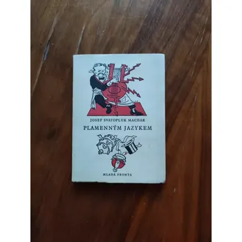 Poezie JOSEF SVATOPLUK MACHAR - Plamenným jazykem (Plamenným jazykem)
