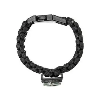 Náramek Náramek paracord Albainox 33956-NE, černý