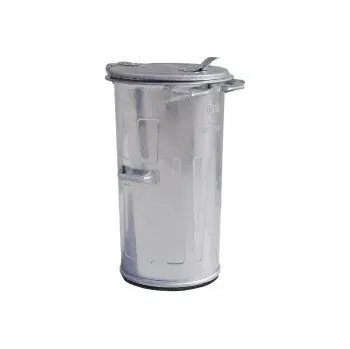 Popelnice MEVA-TECH Pozinkovaná popelnice 110L
