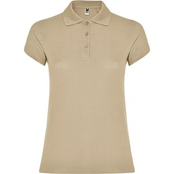 Dámské tričko Roly Star Dámské polo tričko PO6634 Sand 07 3XL