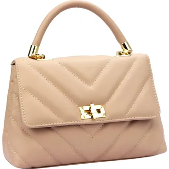 Kabelka Dámská kabelka Luka 20-091 pudrová růžová + doprava zdarma