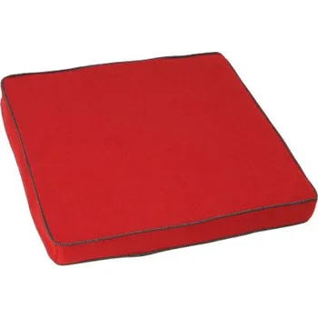 Podsedák Podsedák 50x48cm červená/tmavě šedá