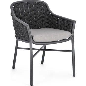 BIZZOTTO Zahradní židle EVERLY šedá