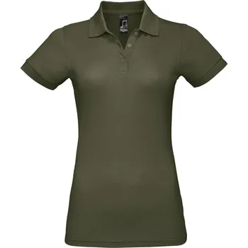 Dámské tričko SOĽS Prime Women Dámské polo triko SL00573 Army 3XL
