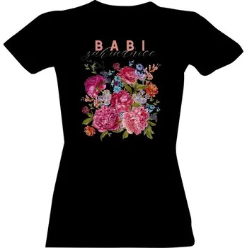 Dámské tričko Tričko s potiskem Babi ZAHRADNICE dámské