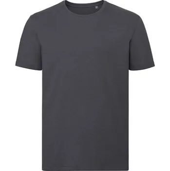 Russell Pánské triko z organické bavlny R-108M-0 Convoy Grey S