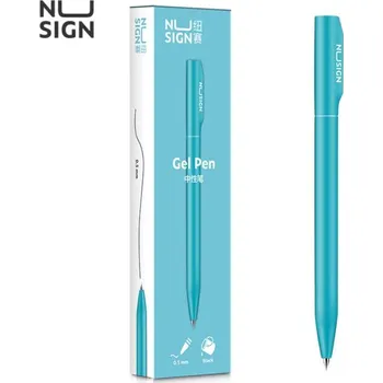 Gelové pero Nusign NS552 - otočné, 0.5 mm modré - Lagoon Blue