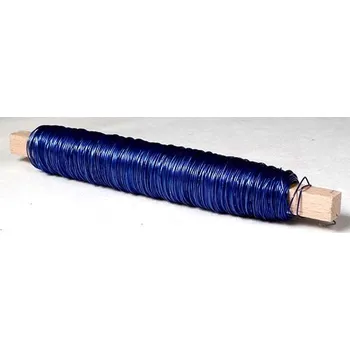 Vázací drát Vázací drátek 0,5 mm - modrý