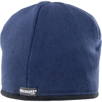 Čepice Result Oboustranná fleecová čepice RC142X Navy-Black M