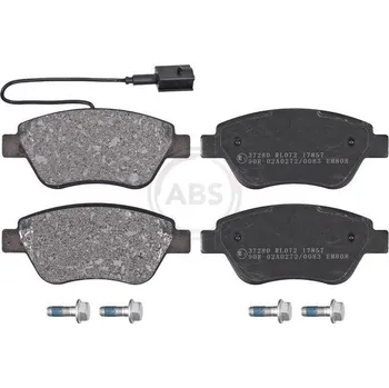 Brzdová destička Sada brzdových destiček, kotoučová brzda A.B.S. 37280