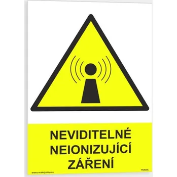 Kancelářské potřeby Neviditelné neionizující záření Samolepka 148 x 210 mm (A5) tl. 0.1 mm - Kód: 08742