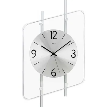 Hodiny Nástěnné rádiem řízené hodiny AMS 5582