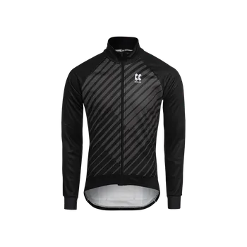 Cyklistická bunda KALAS MOTION Z4 | Zimní Cyklistická bunda | Coal Black | Velikost: 8