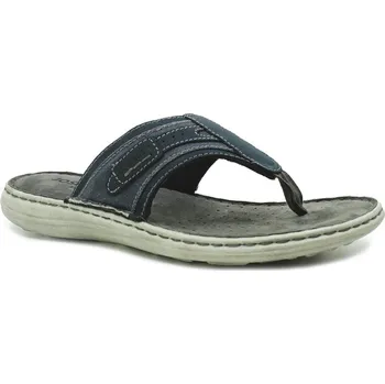 Pánské pantofle JOSEF SEIBEL 27312 Vincent jeans kombi, pánské žabky vel.42