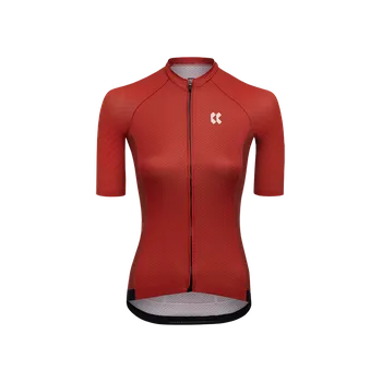 cyklistický dres KALAS PASSION Z3 | Cyklistický dres CARBON | brick | DÁMSKÝ | Velikost: 5