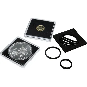 Sběratelství Leuchtturm Čtvercové bublinky QUADRUM 16 - 41 mm