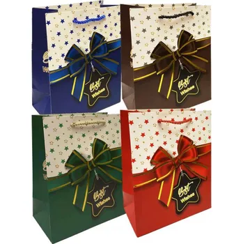 Dárková taška Dárková taška s mašlí 22x31cm Best Wishes