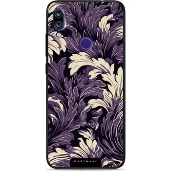 Pouzdro na mobilní telefon Lesklý kryt Mobiwear Glossy - Xiaomi Redmi 7 - GA46G Fialové rostliny (Prémiové lesklé pouzdro, obal, kryt Mobiwear Glossy na mobil Xiaomi Redmi 7 - GA46G Fialové rostliny, materiál Plast + TPU silikon - krytí po všech stranách, neošoupatelný potisk, tenk