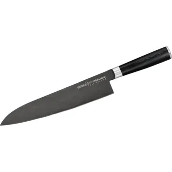 Kuchyňský nůž Samura MO-V Stonewash Šéfkuchařský nůž GRAND 24 cm (SM-0087B)