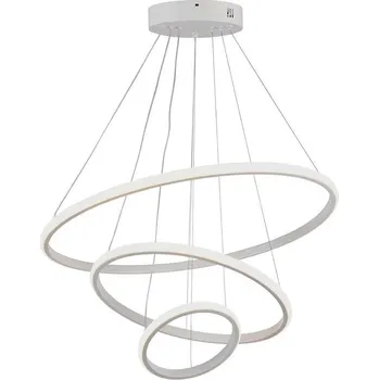 Bílé závěsné LED svítidlo kulaté 60cm 32W - LED Solution - 8018 - 8018