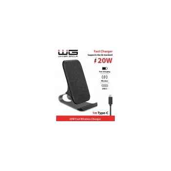 Bezdrátová nabíječka WG 20W Fast Wireless (11862) černá