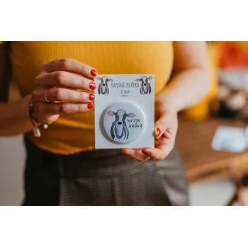 Kosmetické zrcátko ePiPí Kosmetické zrcátko - Nejsu kráva