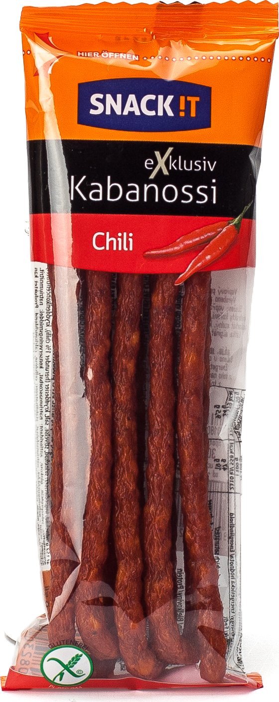 Tarczyu0144ski Pork & Chilli Kabanos Sausage 105G  Pack Of 18  - 25g Of Protein Meat Snack On The Go Multipack