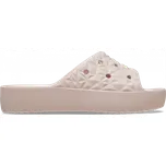 Dámské pantofle Crocs Classic Platform Geometric světle růžová 41-42