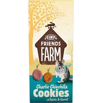 Krmivo pro hlodavce SUPREME Tiny Farm Snack Charlie Cookies Chinchilla 120g