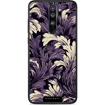 Pouzdro na mobilní telefon Lesklý kryt Mobiwear Glossy - Xiaomi Redmi Note 8 Pro - GA46G Fialové rostliny (Prémiové lesklé pouzdro, obal, kryt Mobiwear Glossy na mobil Xiaomi Redmi Note 8 Pro - GA46G Fialové rostliny, materiál Plast + TPU silikon - krytí po všech stranách,)