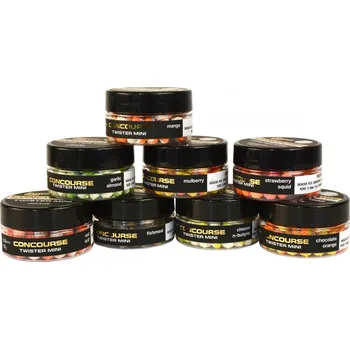 Umělá nástraha Concourse Twister Mini Čokoláda - Pomaranč