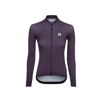 cyklistický dres KALAS PASSION Z4 | Cyklistický dres dlouhý rukáv TEMPS | Midnight Violet | DÁMSKÝ | Velikost: 6