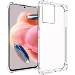 Silikonové pouzdro TRANSPARENT ALIGATOR na mobil Xiaomi Redmi Note 12 Pro 5G / Poco X5 Pro 5G čiré, zesílené hrany (Silikonový kryt či obal TRANSPARENT ALIGATOR na mobilní telefon Xiaomi Redmi Note 12 Pro 5G / Poco X5 Pro 5G čiré)