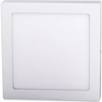 Osvětlení Bílý přisazený LED panel hranatý 220 x 220mm 18W - Teplá bílá - T-LED - 10277 - 10277