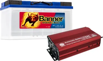 Trakční baterie Banner Energy Bull 95751 12 V 100 Ah + nabíječka FST ABC-1210D