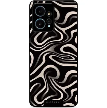 Pouzdro na mobilní telefon Lesklý kryt Mobiwear Glossy - Xiaomi Redmi Note 12 4G - GA63G Vlnky a linky (Prémiové lesklé pouzdro, obal, kryt Mobiwear Glossy na mobil Xiaomi Redmi Note 12 4G - GA63G Vlnky a linky, materiál Plast + TPU silikon - krytí po všech stranách, neošoupatelný)