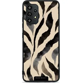 Pouzdro na mobilní telefon Lesklý kryt Mobiwear Glossy - Samsung Galaxy A32 4G - GA53G Zebří (Prémiové lesklé pouzdro, obal, kryt Mobiwear Glossy na mobil Samsung Galaxy A32 4G - GA53G Zebří, materiál Plast + TPU silikon - krytí po všech stranách, neošoupatelný potisk, tenké)
