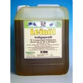 Krmivo pro koně EPONA Leinoil - lněný olej 5l
