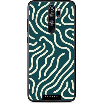 Pouzdro na mobilní telefon Lesklý kryt Mobiwear Glossy - Xiaomi Redmi Note 8 Pro - GA61G Béžové linky (Prémiové lesklé pouzdro, obal, kryt Mobiwear Glossy na mobil Xiaomi Redmi Note 8 Pro - GA61G Béžové linky, materiál Plast + TPU silikon - krytí po všech stranách, neošoupatelný)