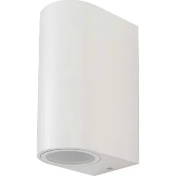 Venkovní osvětlení Bílé fasádní svítidlo kulaté 2x GU10 - LED Solution - 7542 - 7542