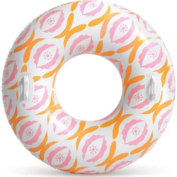 Nafukovací kruh Intex 56269NP Kruh plovací Retro 91 cm vlnky