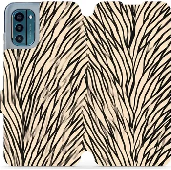 Pouzdro na mobilní telefon Flipové pouzdro Mobiwear - Nokia G21 - VA52S V koruně stromu (Knížkové flip pouzdro, obal, kryt na mobil Nokia G21 - VA52S V koruně stromu, materiál Umělá kůže + TPU - ochrana 360°, stojánek, silikonová vanička, magnetické zavírání)