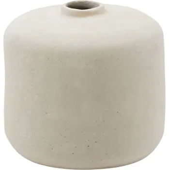 Váza Bílá váza Kave Home Serina 34 cm