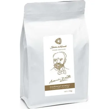 Mandle v mléčné čokoládě a zázvoru rodinné balení, 1000g