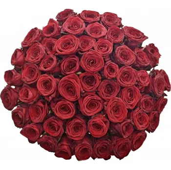 umělá květina Kytice 55 červených růží RED NAOMI! 90 cm