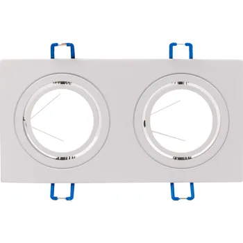 LED panel Dvojitý bílý podhledový rámeček hranatý výklopný - LED Solution - 3607 - 3607