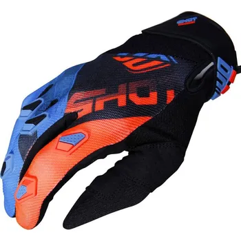 Moto rukavice Shot Devo Ultimate modro/neon oranžové dospělé MX rukavice - XXL (12) SHOTDEVOULTIMATEGLOVES19AORANGE